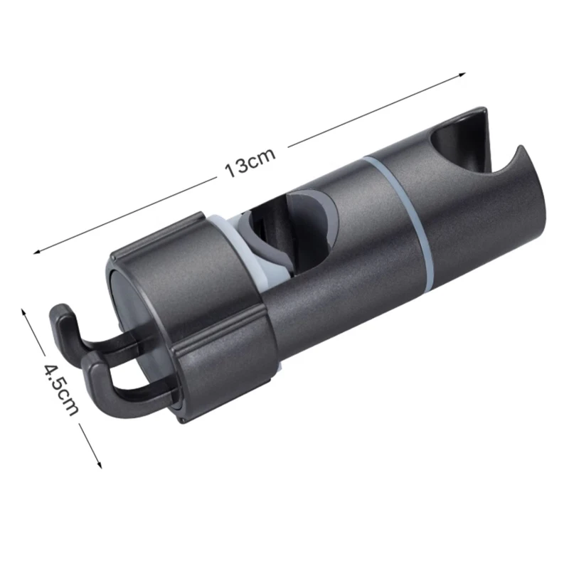 Universal Shower Head Holder Adjustable 18~25mm ABS Chrome Shower Rail Holder Bathroom Accessories Shower Mounting Brackets