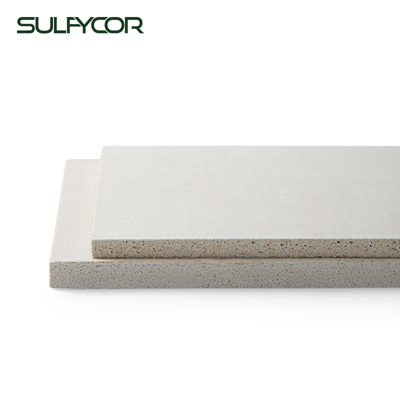Fireproof panel sheathing clip 10mm taper edge sanded mgo drywall board water resistant magnesium partition boards wallboard