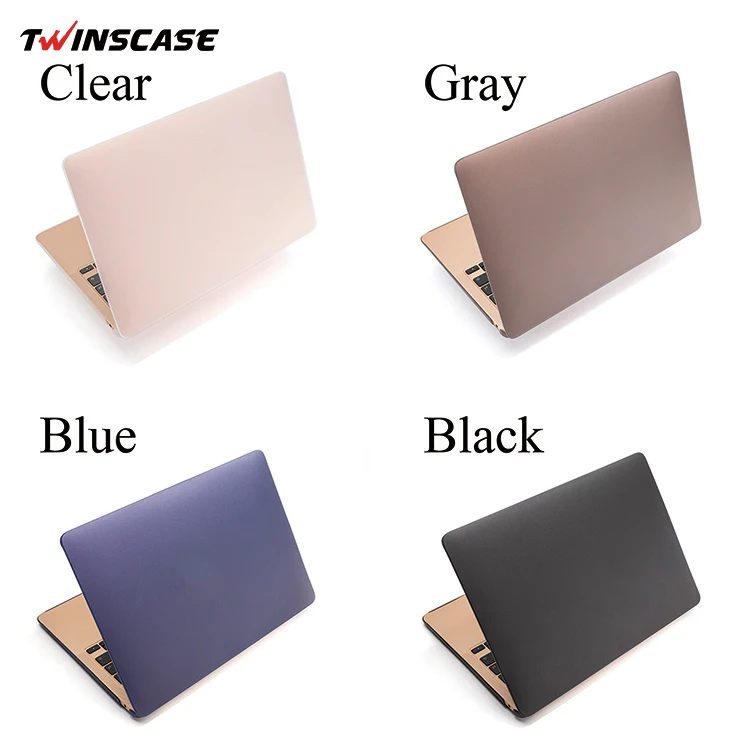 New arrival super slim 1mm anti-fingerprint frosted PP laptop protective cover for MacBook 12 13 14 15 16
