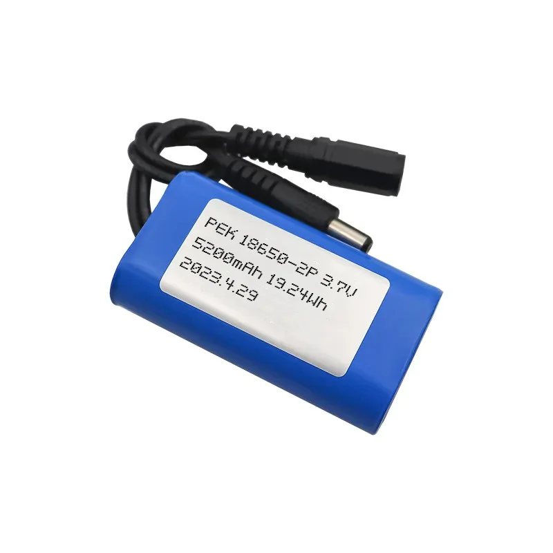 18650-2P 5200mAh 3.7V Smart Home Devices Large Capacity High Stability Solar Battery Storage Systems Wireless Doorbells
