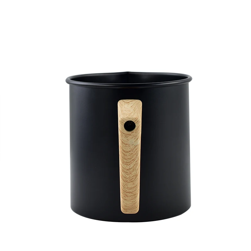 1.2L Black Aluminum Cup Wax Soy Melting Pot Aluminum Candle Making Pitcher
