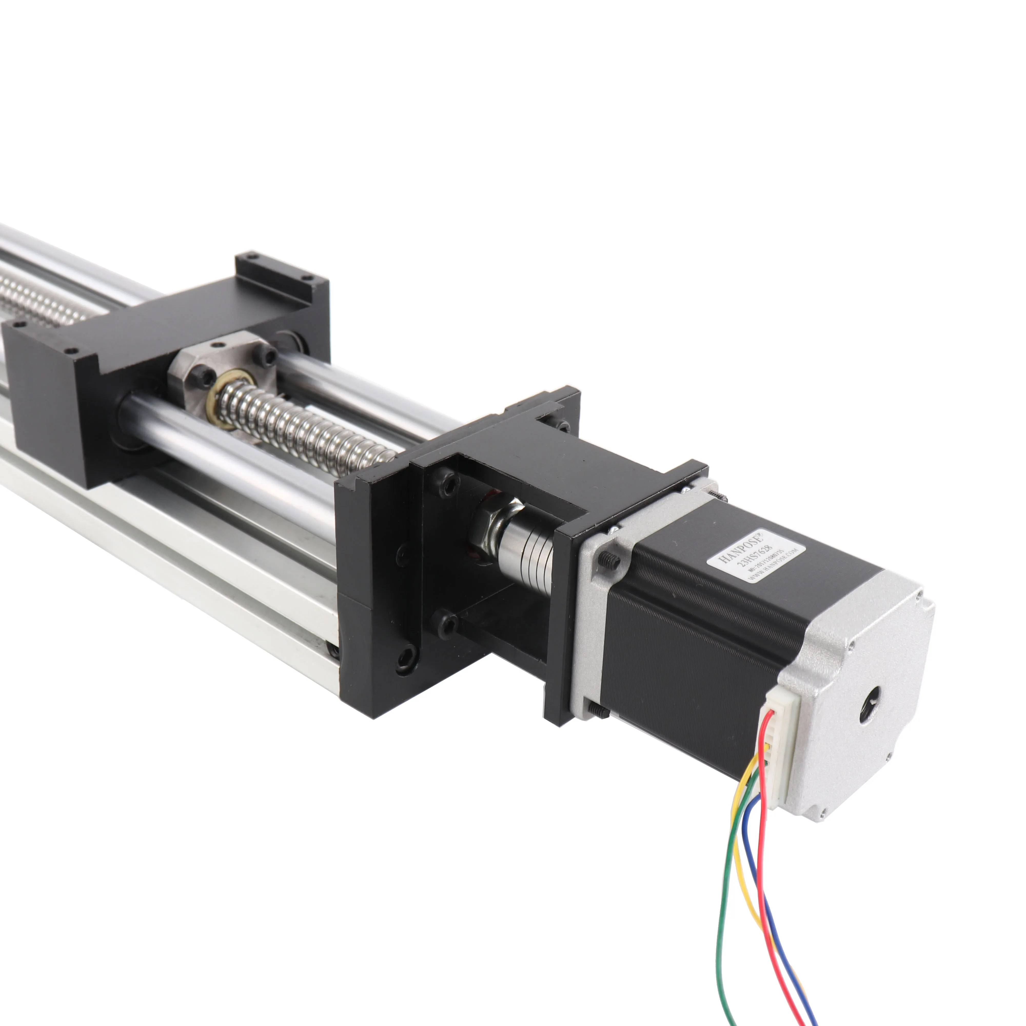 SFU1605 ball screw sliding table Effective travel 200mm NEMA 23 stepper motor Linear Slide Guide Motion Module Sliding CNC table