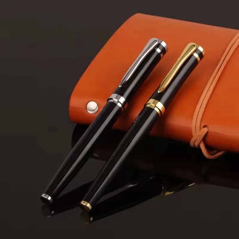 Hot Selling Luxury Custom Logo Metal Roller Pen Set Ballpoint for Automotive Industry & Weddings Business & Promotion Gift Box
