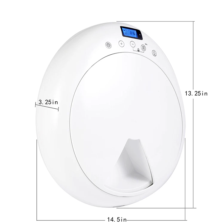 
Six Parts product water dog food dispenser smart pet automatic feeder 