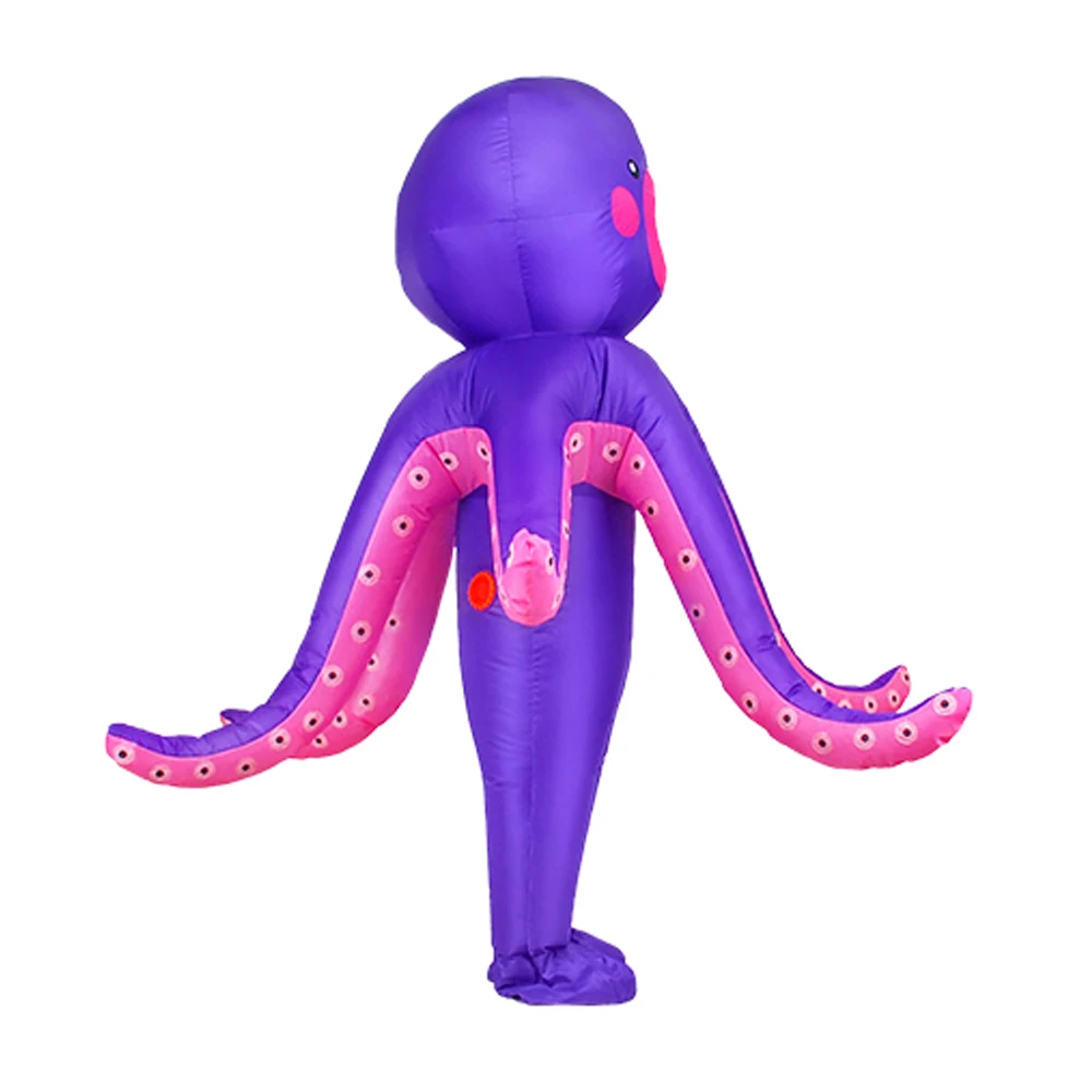 Top Quality Inflatable Halloween Octopus Tentacles Cuttlefish Baby Children Costumes Clothes