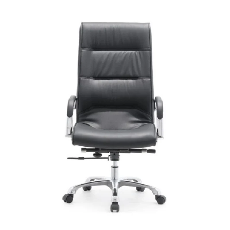 Удобное офисное кресло из искусственной кожи