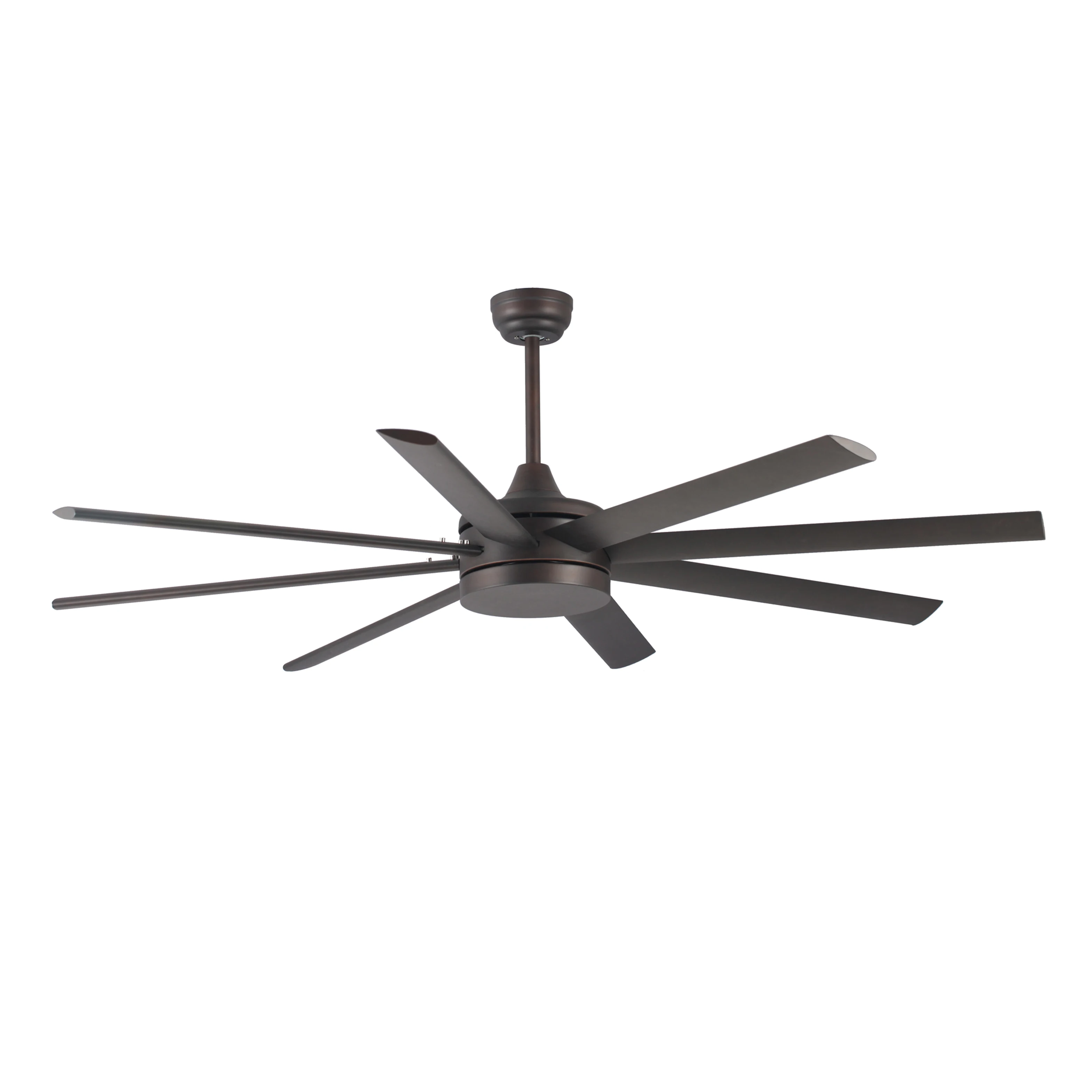 70/100 дюймов, большой размер, Удивительный Огромный новый дизайн, алюминиевый лопастной двигатель постоянного тока, потолочный вентилятор с подсветкой