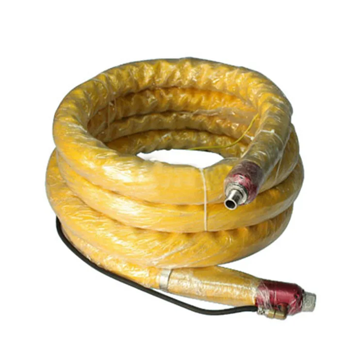 Industrial liquid asphalt internal heated hose