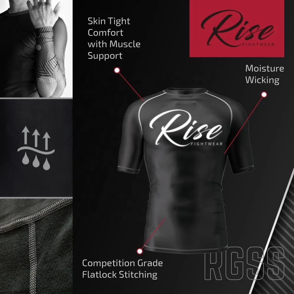 Rash Guard для мужчин BBJ MMA бразильский джиу-джитсу licra rash guard
