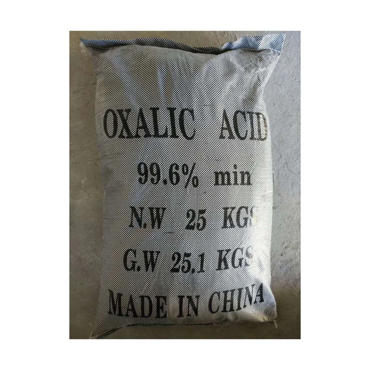 
Hot sale high quality industrial grade white crystal powder oxalic acid raw material 