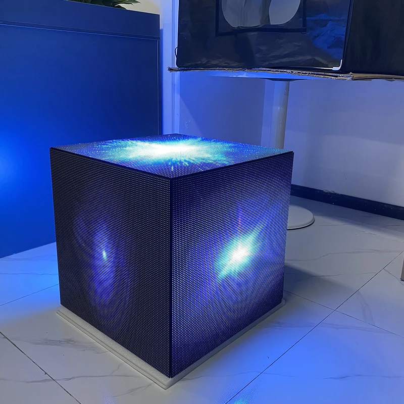 GUA Led Screen GUANGDONG Led Screen  Led Cube Display Led Cube Display   Magic Cube Led Display