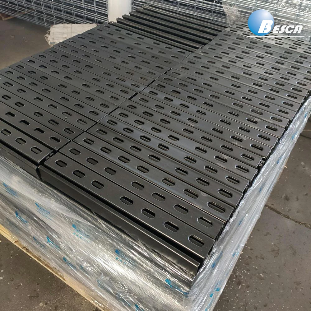 Hot Dip Galvanized Slotted Strut Channel Cable Trays Support