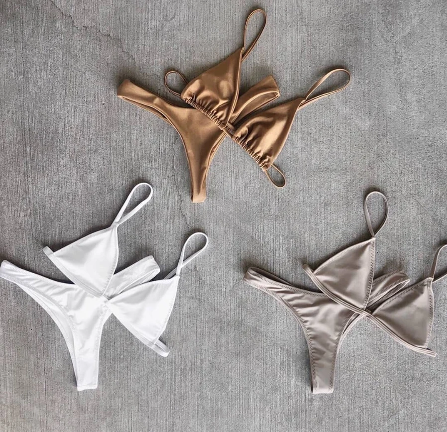 2022 Manufacturer Newest Custom Design Sexy Sporty Bikini Swimwear Brazilian Bikini Swimwear