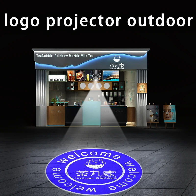 30W Indoor Still Remote Control Logo Projector Lamp Led Advertising  Gobo Projector
