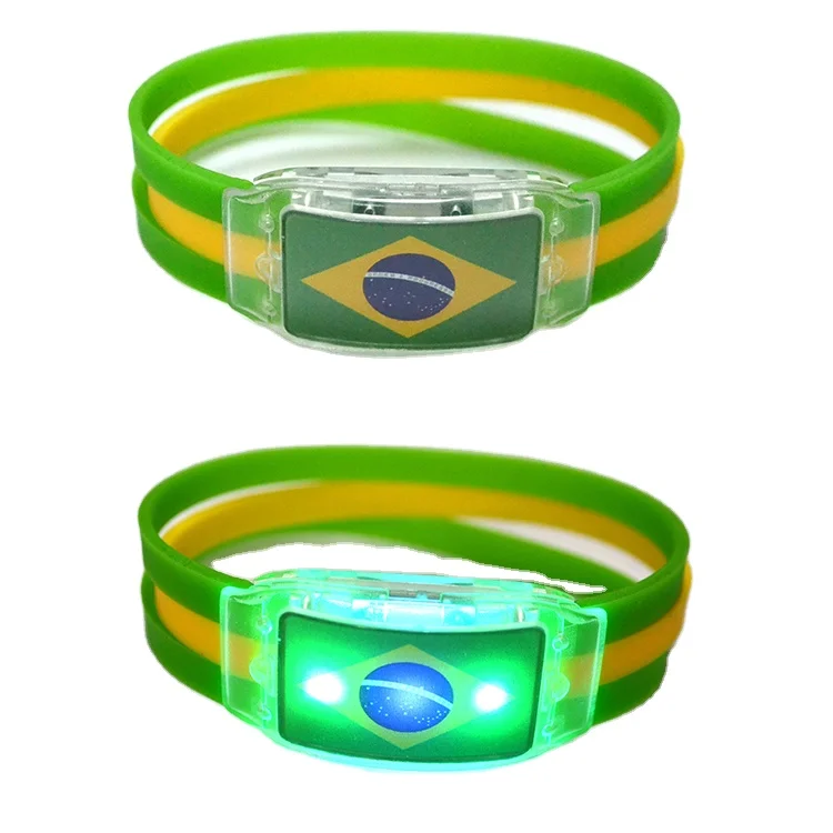 LED Light Bracelet Led Armbands Flashing Sports Wristband High Visibility Gear for Party LED Bracelet Light Up Bracelets