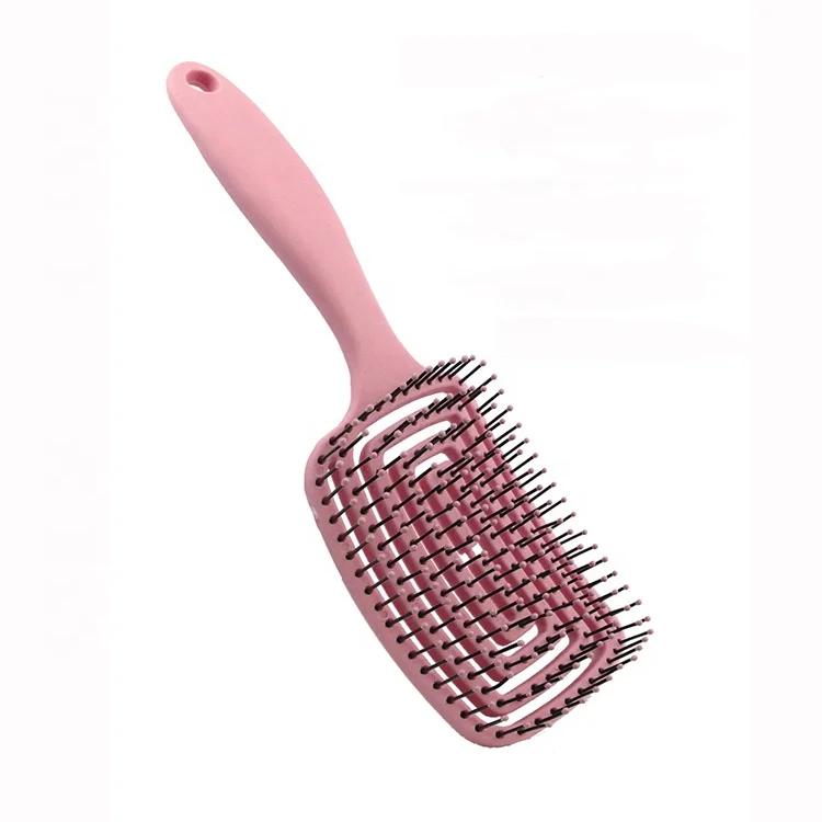 FYD Professional Detangling Hair Brush to 4c Wavy Curly Coily Detangling Hair Combs High Quality Guarantee Women Silicone
