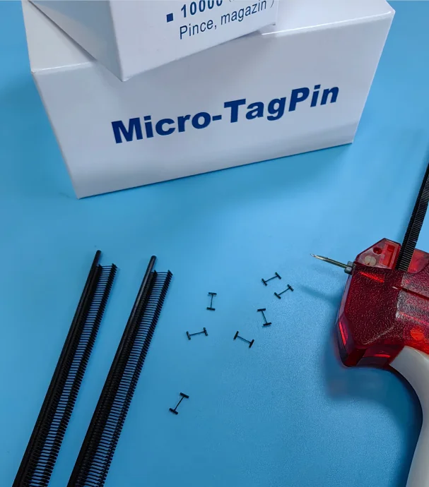 Janhe Pinguan plastic fasteners for tagging guns Tag Gun 5.4mm&4.4mm 3.5mm Micro Tag Pin Gun for clothes