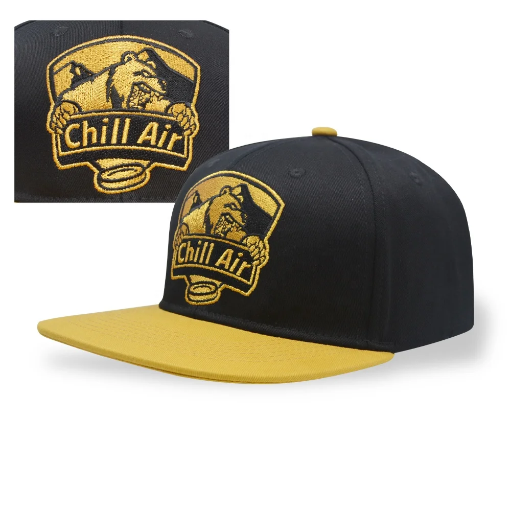 yellow yupong yopung 6 panel classic men black high quality skull snapback caps hats in bulk