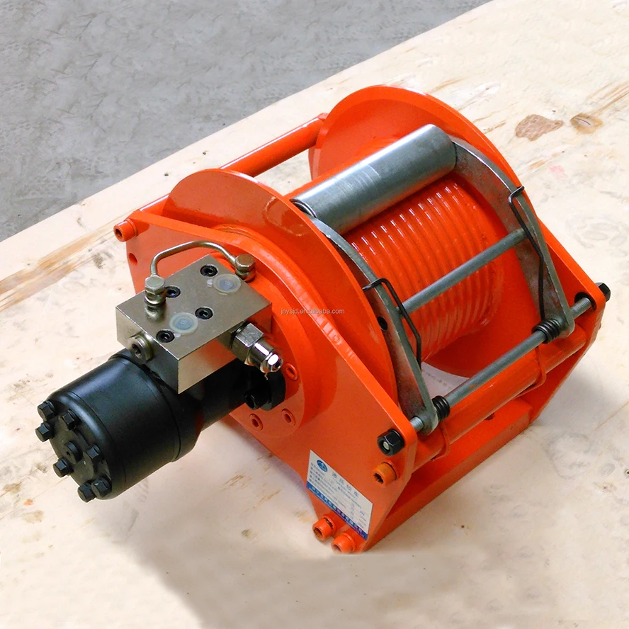 20t Truck Worm Gear 30-50ton T Small Hydraulic Winch For Sale For Tractors / Oil Well Drilling