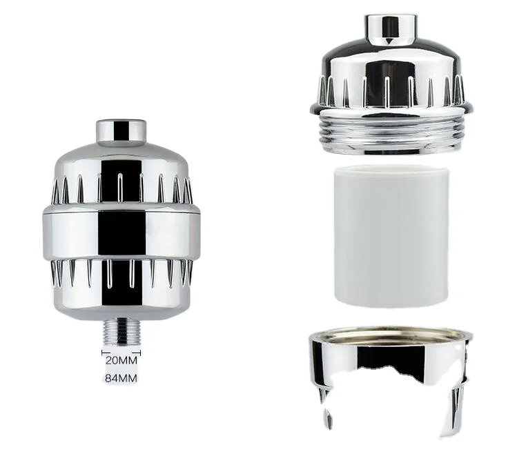 Amazon hot selling shower filter with chromed CE certificate