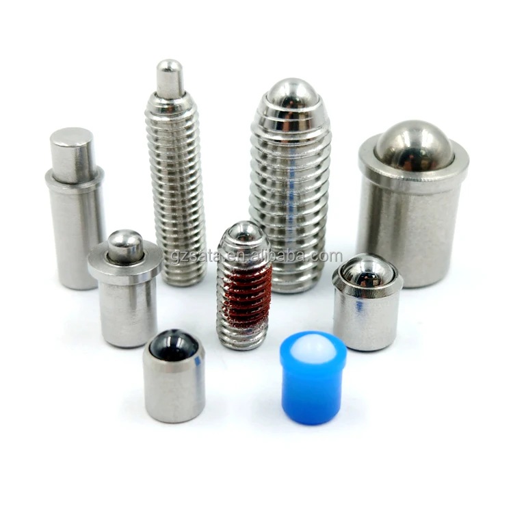 GN614.2 Spring Plungers with Double Ended/Sided Ball