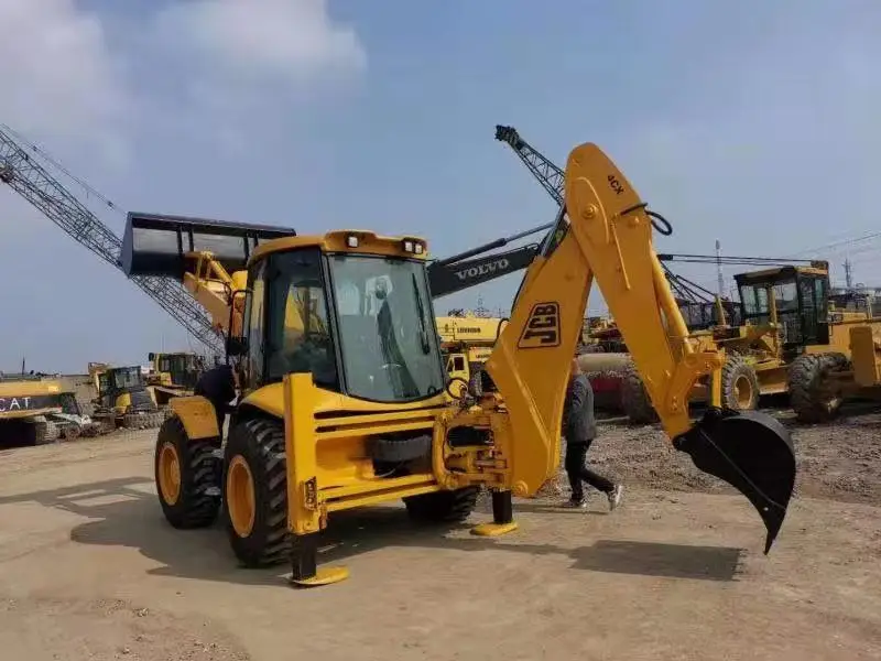 Used High Quality Original jcb 4cx 3cx backhoe loader in good working condition for sale