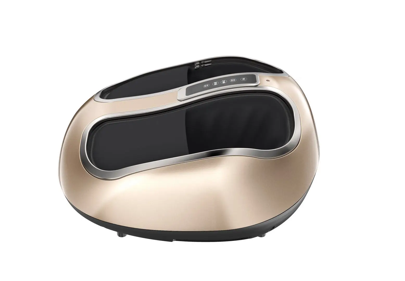 Foot massager with heating and application remote control to relieve foot pain and plantar fasciitis