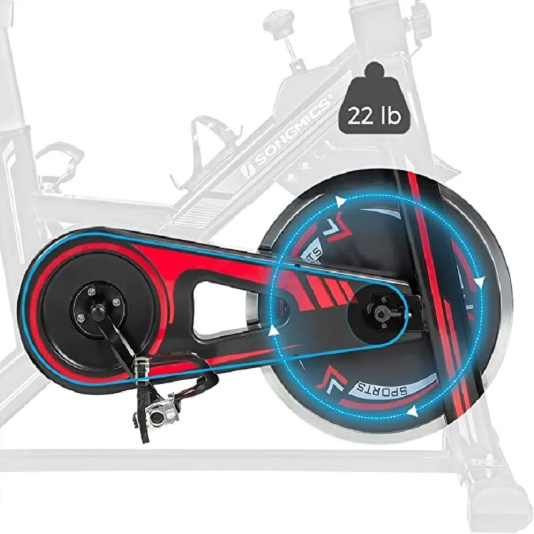 High Quality Mini Spinning Exercise Bike Aluminum Alloy Pedal Exerciser Spinning Bike For Home Gym Use
