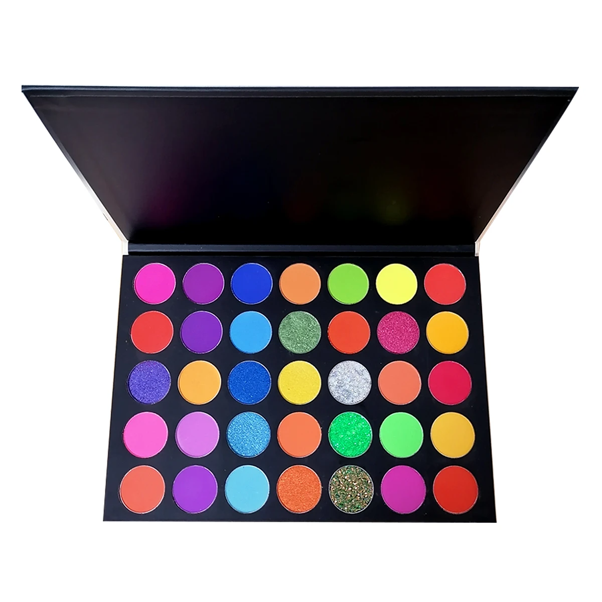 
no logo neon eyeshadow palette high pigment eye shadow eyeshadow palette 