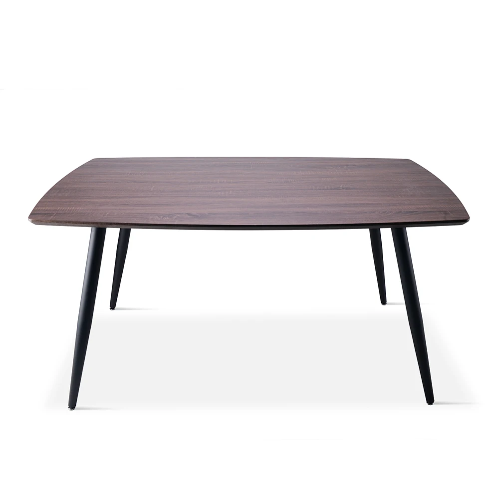 Custom cafe widen large rectangular wooden dining table for home