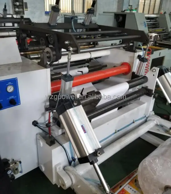 Thermal paper slitting machine