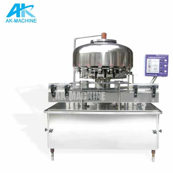 PET Bottle Automatic Washing Filling And Capping Machine / QS-12 Mineral Water Filling Production Line