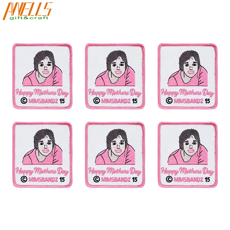 Cute Panda Embroidery Patches Decorative Panda Iron On Patches Sew On Applique Patch for Clothes Jackets Jeans Dress Hat Arts