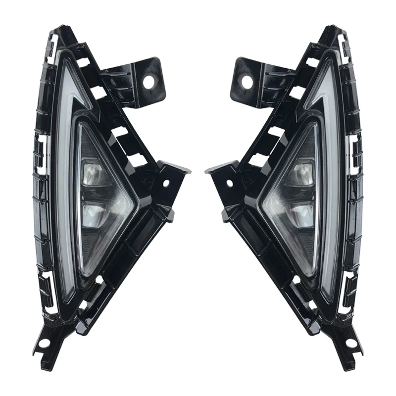 FOG Lights For Hyundai Elantra 2021 LED DRL Daytime Running Light Fog Lamp W/ Turn Signal
