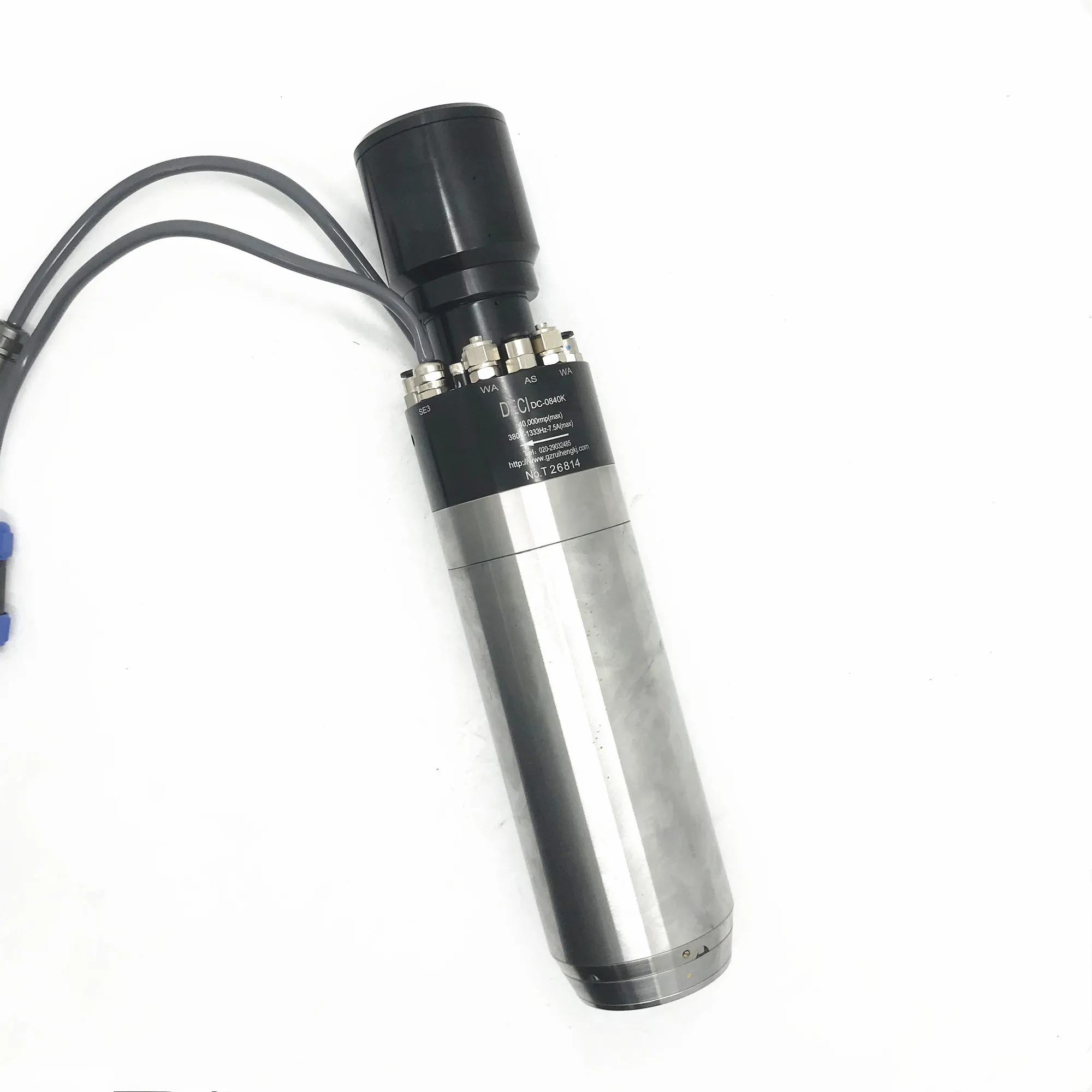 
DECI atc spindle iso20 40000rpm engraving machine 3.7KW cnc tool holder spindle Drilling Routing Spindle Motor 