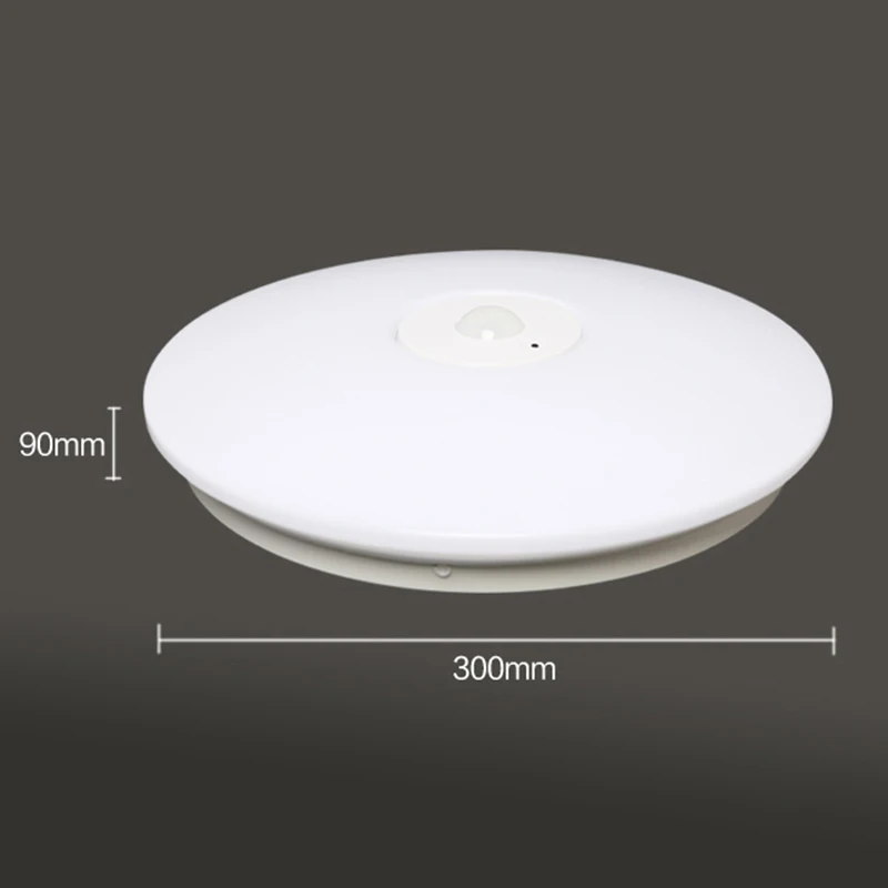 18W LED Ceiling Light Bonlux 15W Human Body Infrared Induction Light PIR Motion Sensor Light