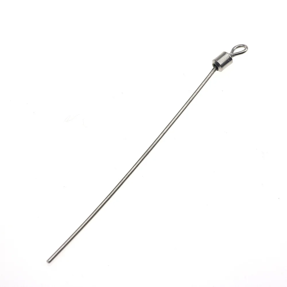 Fishing Tackle Fishing swivel snap brass rig clip Rolling swivel brass long pole swivel