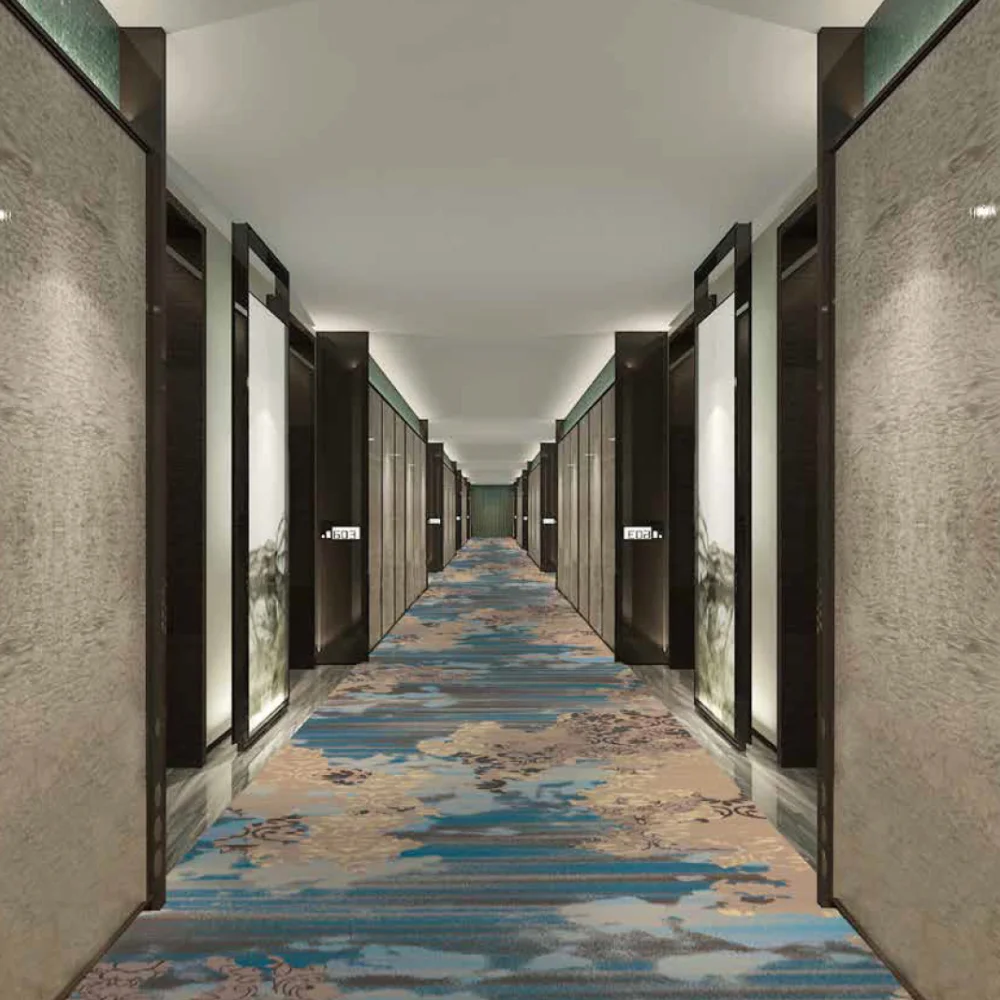 Factory Direct Customer Customized Hotel Carpet Machine Woven Luxury Design Casino Carpet