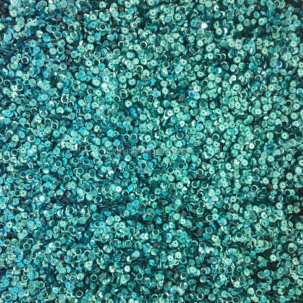 Bulk wholesale loose sequins round glitter paillette clothing DIY decoration