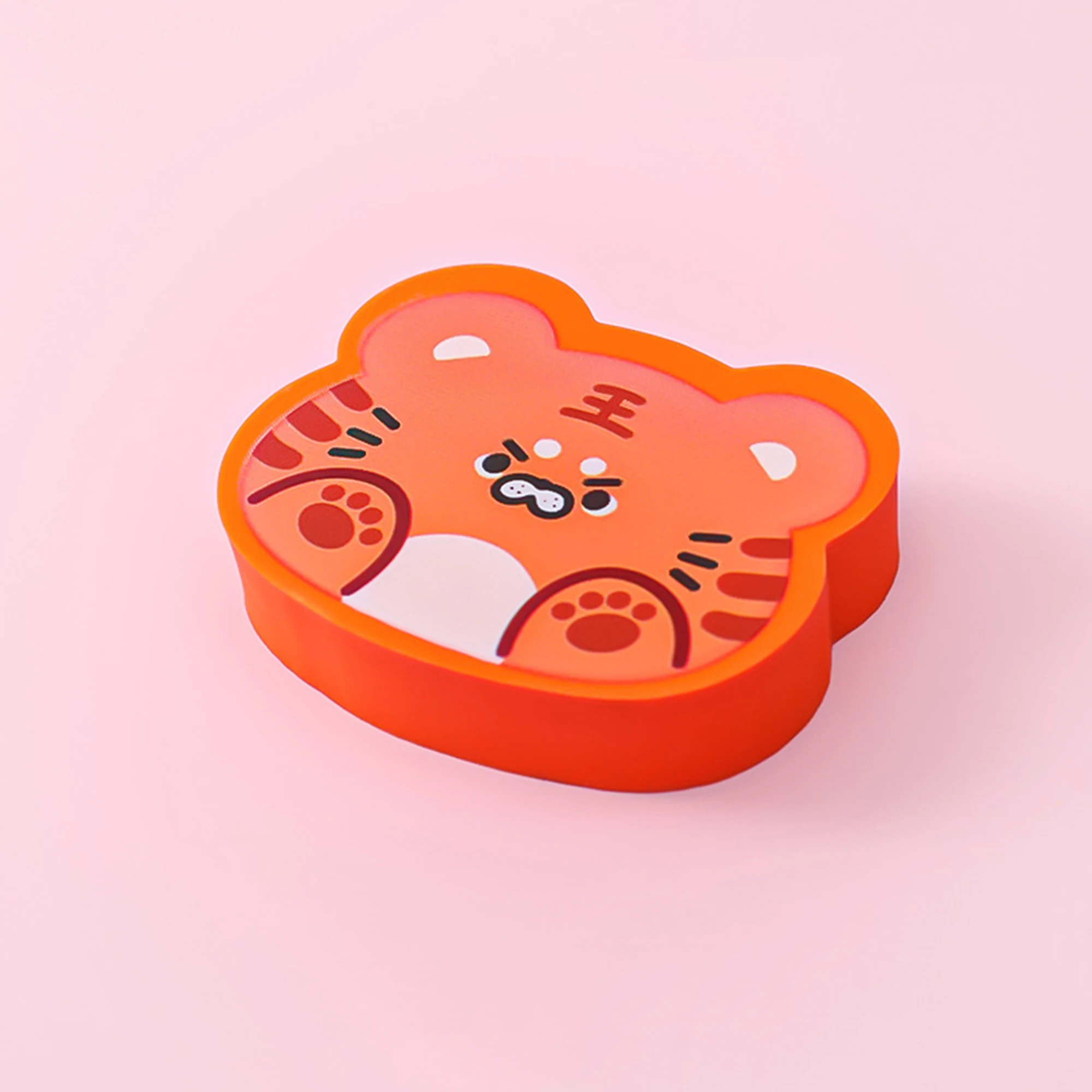 Индивидуальный 2d kawaii животные мультфильм Мини резиновый детский школьный карандаш