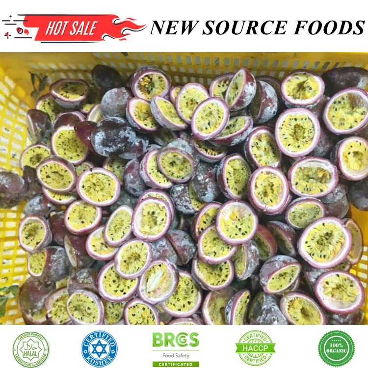 IQF Frozen Passion Fruit Pulp - Tropical Essence for Exotic Drinks and Desserts