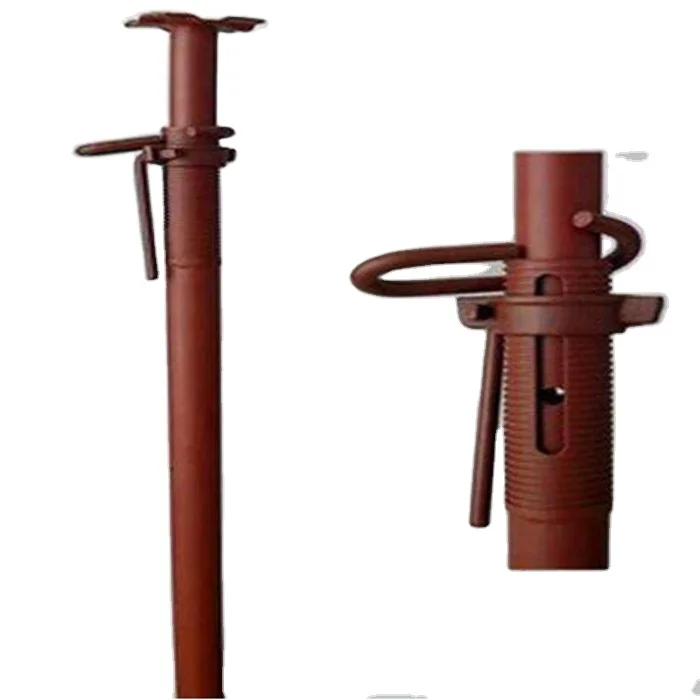 11 Cangzhou factory Galvanized Formwork adjustable Steel Props Shoring Supporting Jack Factory Price