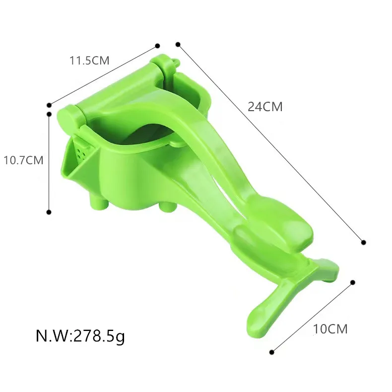 Plastic Kitchen Tools Zitronenpresse Citrus Orange Juicer Manual juice extractor Large Yellow Lemon Squeezer