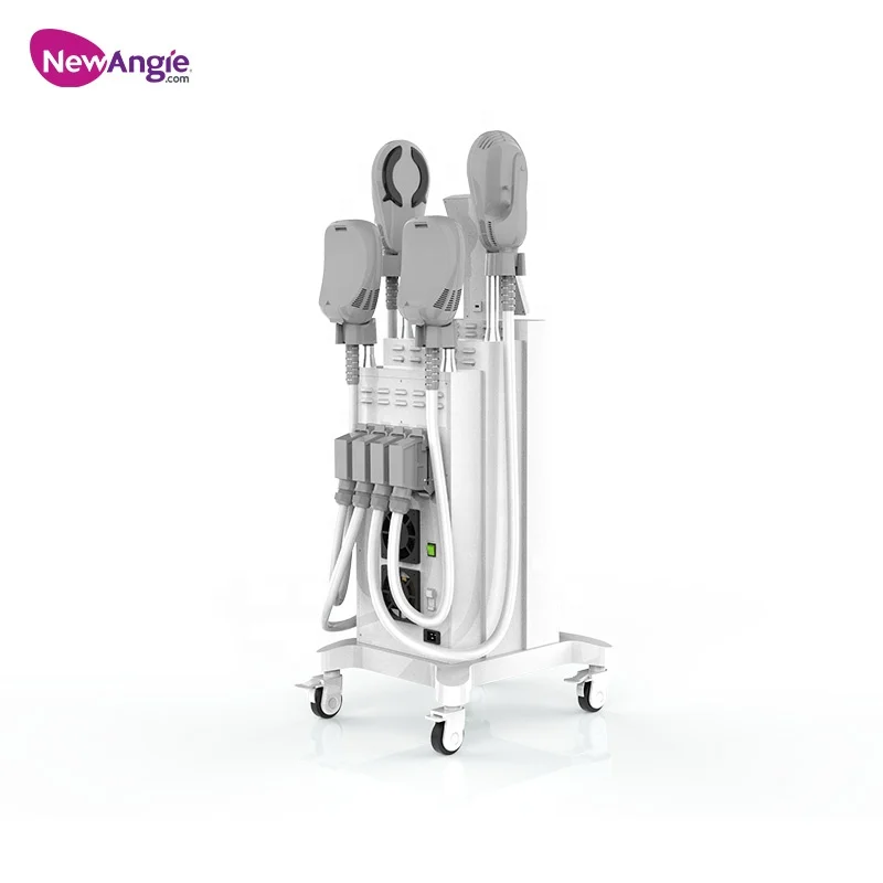4 handles high intensity focused electromagnetic 7 tesla  weight loss, muscle gain and butt lift  machine