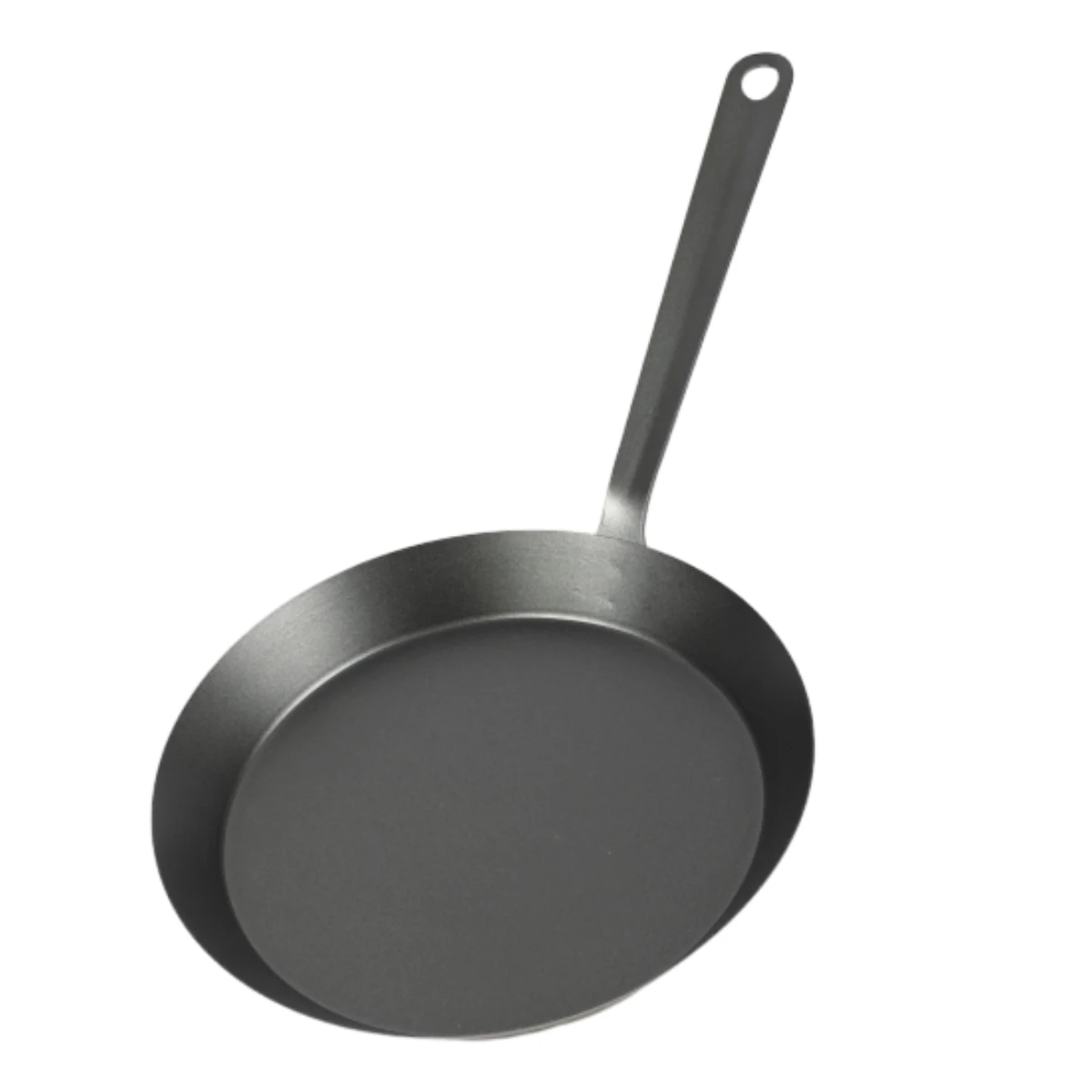 Heavy-duty long handle iron skillet Pre-seasoned long handle cast iron pan Long handle cast iron grill pan