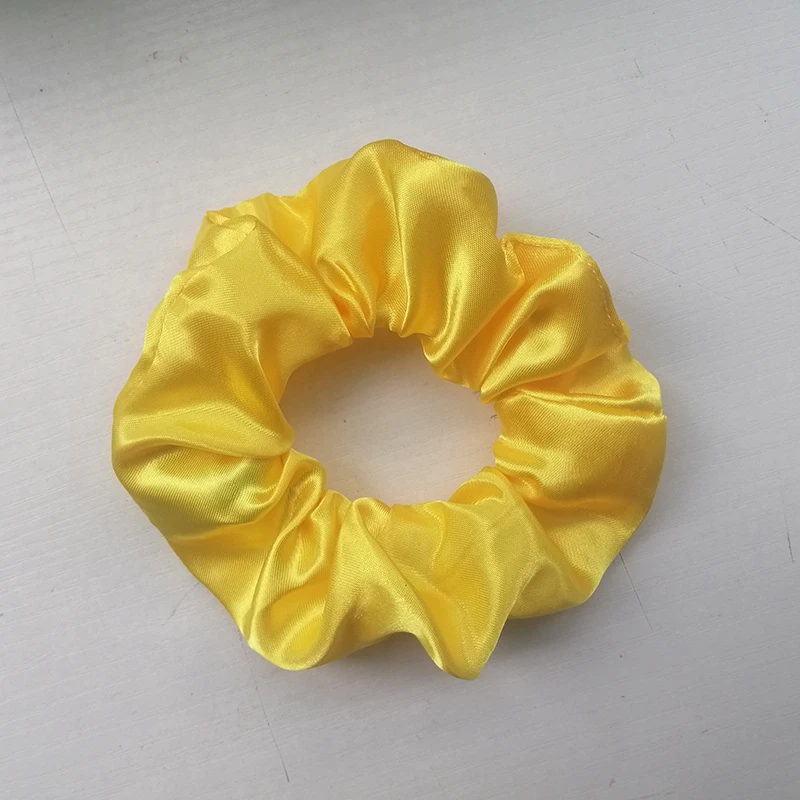 Luminous LED Hair Accessories Solid Color Hair Scrunchies african hair scrunchies