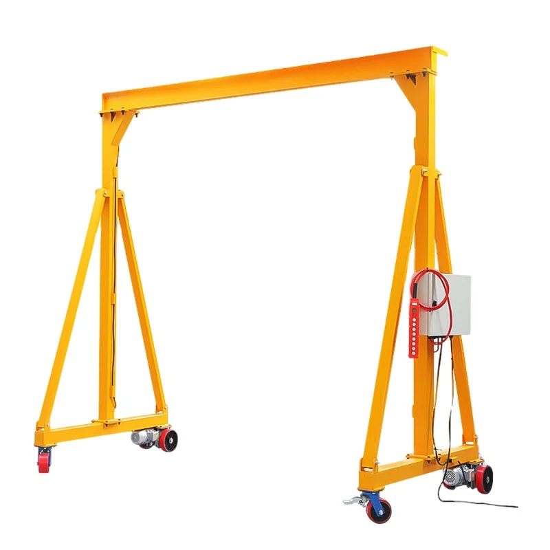 2 ton 5ton Ship Single Beam  Electrical/Manual Portable Mobile Workshop Gantry Crane