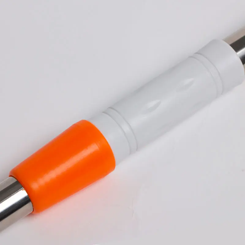 Multi-Functional Orange Color 180 CM Long Telescopic Steel Handle 360 Rotatable Chenille Microfiber Clean Round Mop