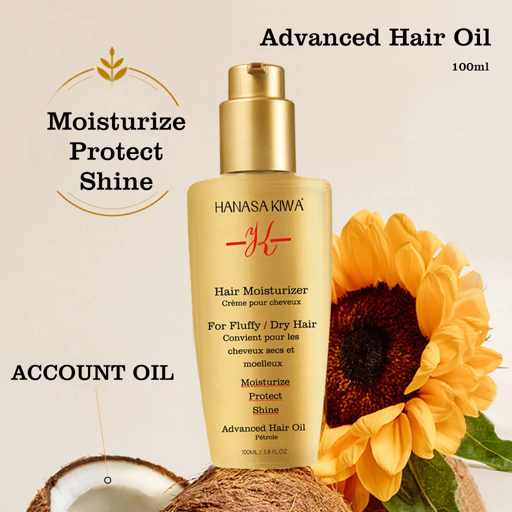 HANASA KIWA HAIR Repair Argan Oil spray  Of free parabens and sulfate surfactants