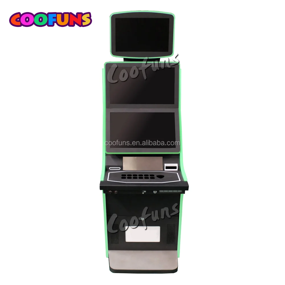 Factory Price Triple Screen Complete Cabinet Electric Gaming Machine for Software Company